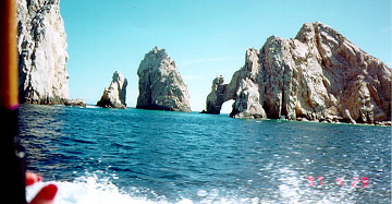 Boating to El Arco